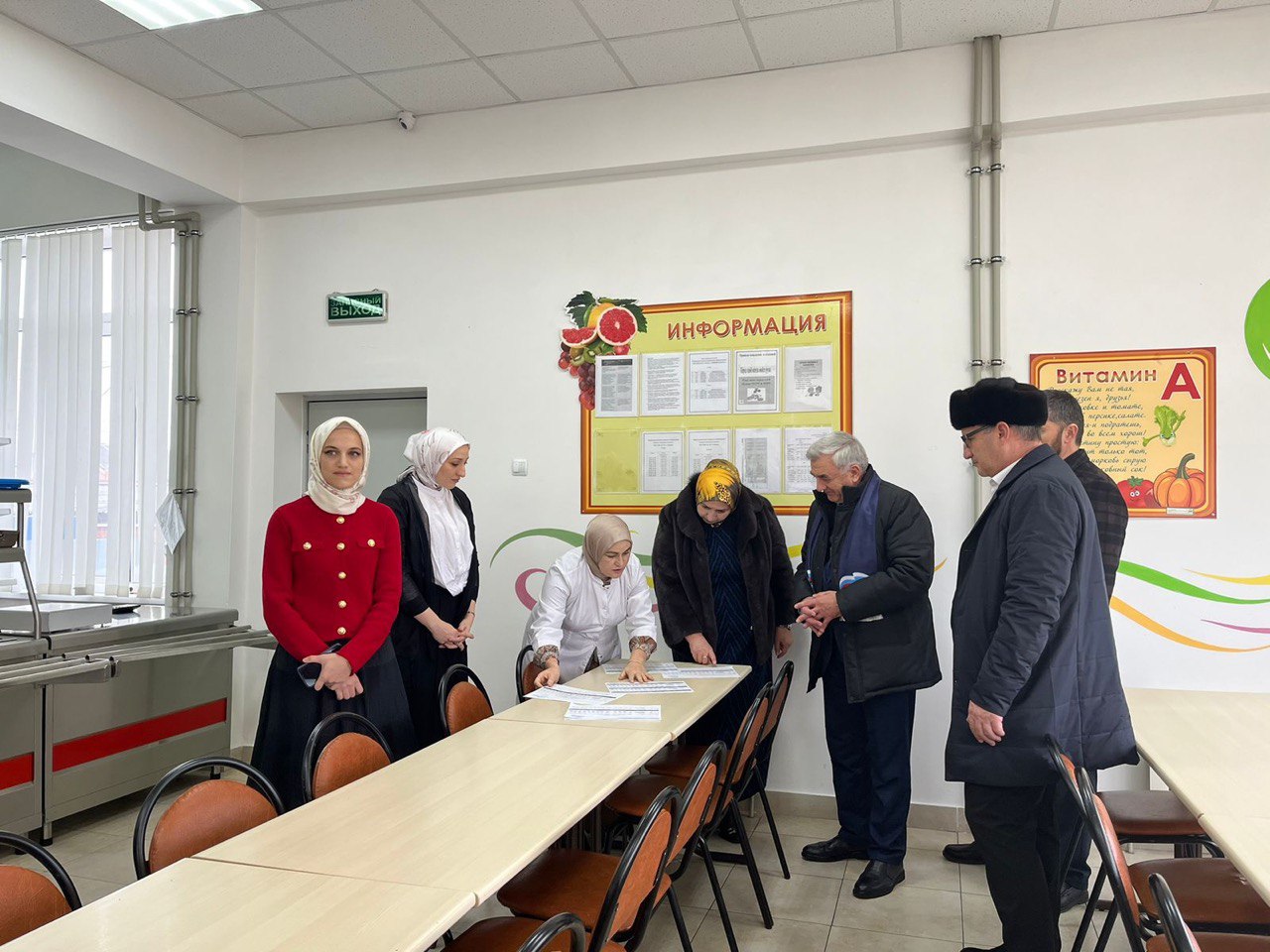 Единороссы проверила горячее питание в школа г. Назрань.